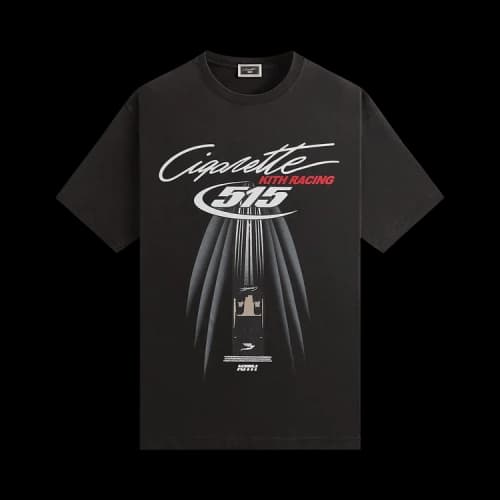 Kith For Cigarette Racing 515 Vintage Tee 'Black'