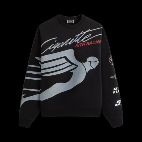 Kith For Cigarette Racing 515 Nelson Crewneck 'Black'