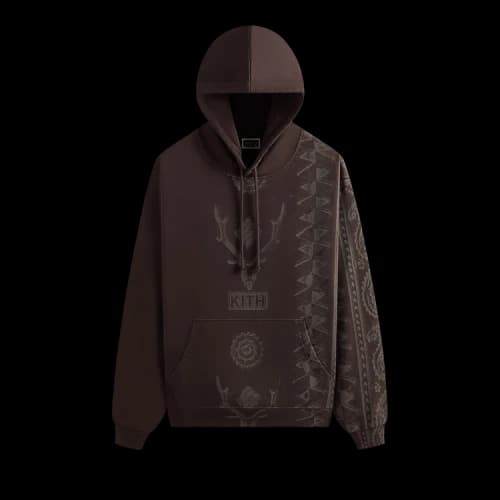 Kith x South2 West8 For Columbia Paisley Nelson Hoodie 'Kindling'