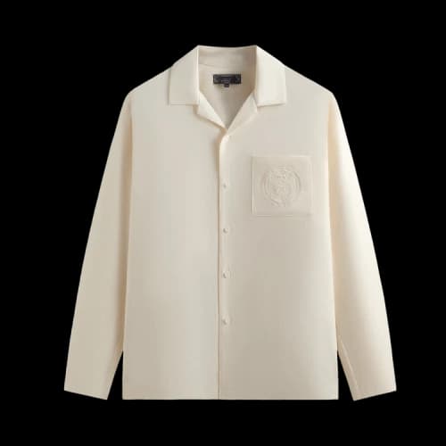 Kith Adonis Camp Collar Shirt 'Sandrift'