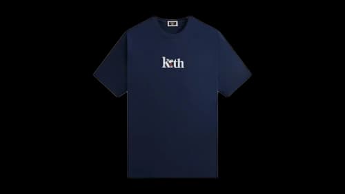 Kith x Peanuts Joe Cool Serif Tee Nocturnal