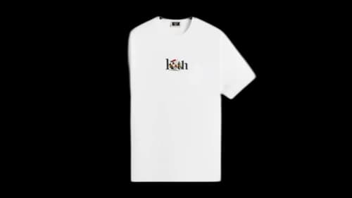 Kith x Peanuts Golf Serif Tee White