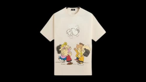 Kith x Peanuts Celebration Vintage Tee Sandrift