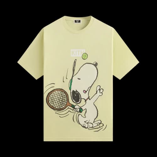 Kith For Peanuts Tennis Vintage Tee 'Cucumber'
