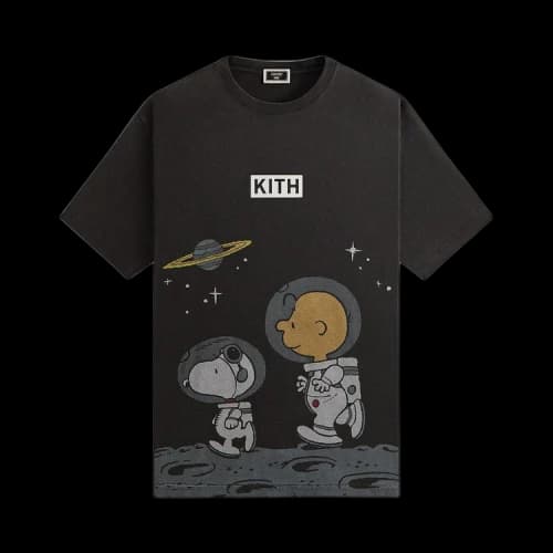 Kith For Peanuts Space Vintage Tee 'Black'
