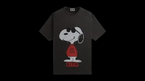 Kith x Peanuts Joe Cool Vintage Tee Black