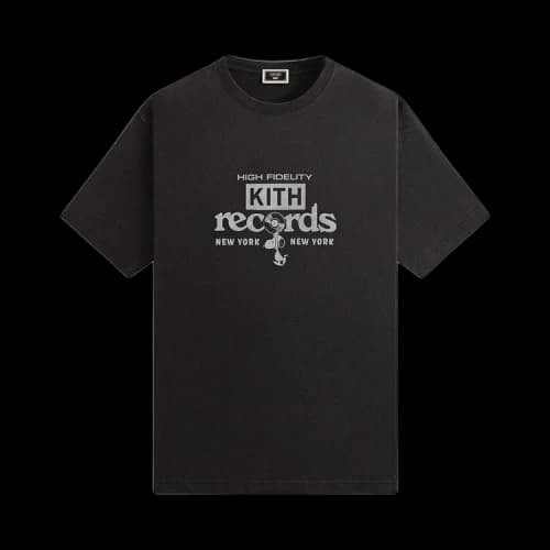 Kith For Peanuts High Fidelity Vintage Tee 'Black'