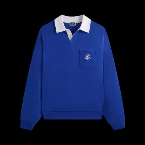 Kith Pegasus Crest Nelson Collared Pullover 'Cyclone'