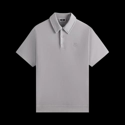 Kith Crystal Wash Interlock Graham Polo 'Float'