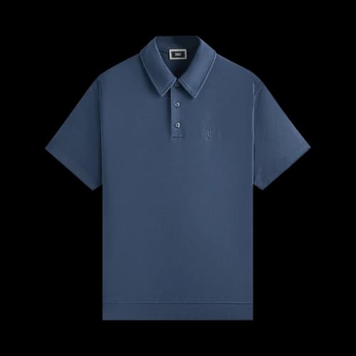Kith Crystal Wash Interlock Graham Polo 'Mystery'
