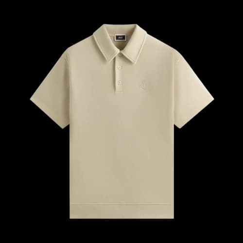 Kith Crystal Wash Interlock Graham Polo 'Durum'