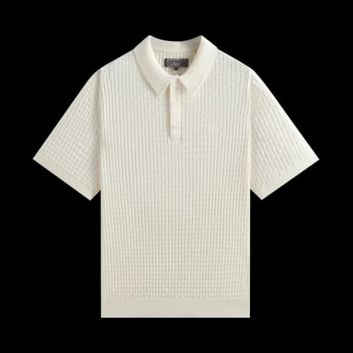 Kith Basketweave Tilden Polo 'Sandrift'