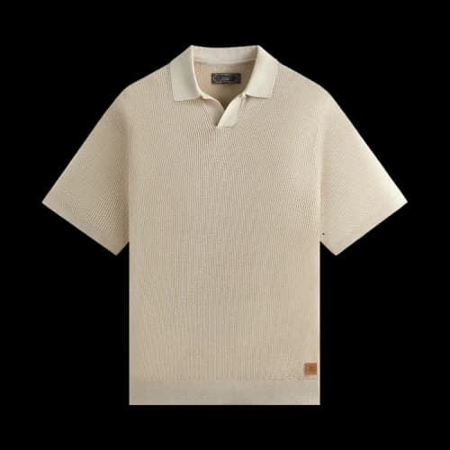 Kith Open Knit Drew Polo 'Veil'