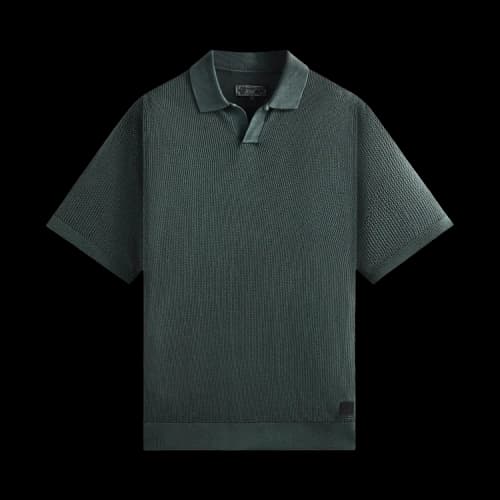 Kith Open Knit Drew Polo 'Machine'