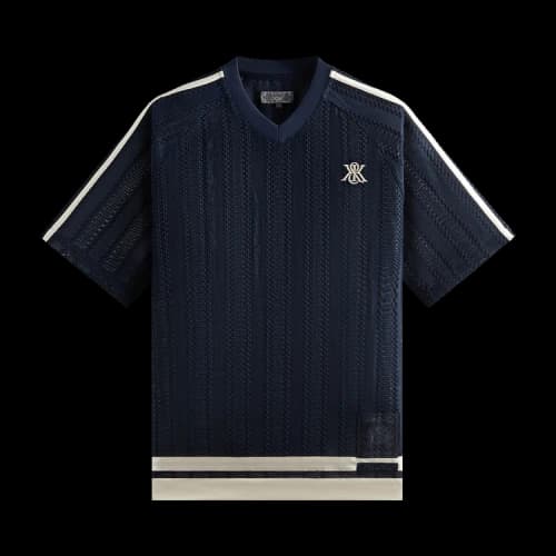 Kith Leon Short Sleeve Lace Combo Jersey 'Nocturnal'