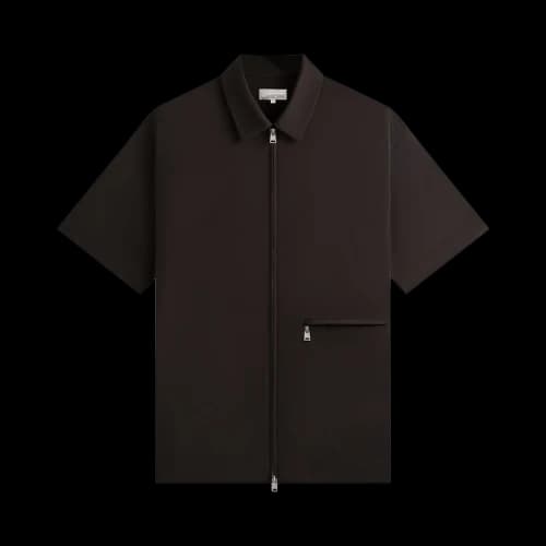 Kith & Kin Tropical Wool Davenport Shirt 'Kindling'