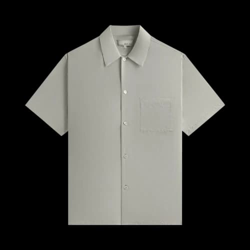 Kith & Kin Silk Habotai Beckham Buttondown 'Palais'