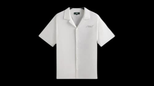 Kith x Wilson Embroidered Mesh Reade Shirt White
