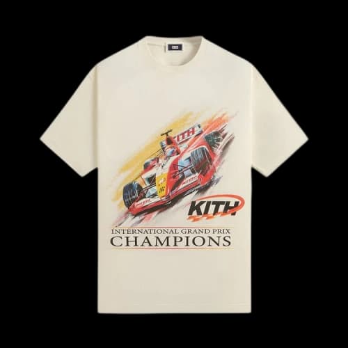 Kith F1 Champion Vintage Tee 'Silk'