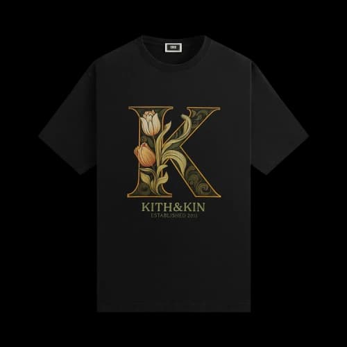 Kith Tulip K Tee 'Black'