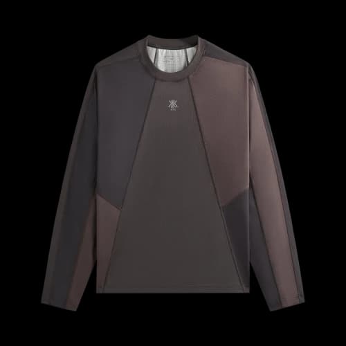 Kith Long-Sleeve Panelled Otto Tee 'Kindling'