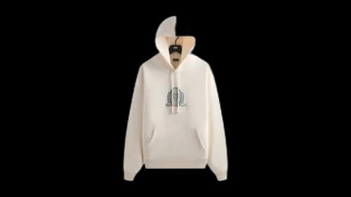 Kith x Wilson Crest Nelson Hoodie Sandrift