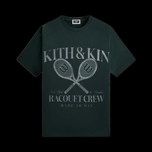 Kith x Wilson Racquet Crew Vintage Tee 'Stadium'