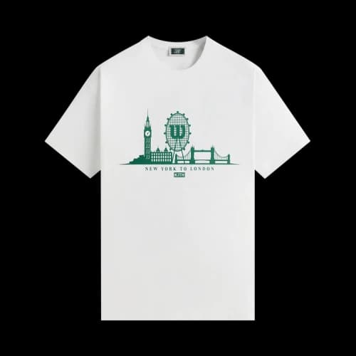 Kith x Wilson NY To London Tee 'White'