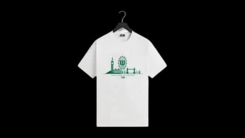 Kith x Wilson Ny To London Tee White
