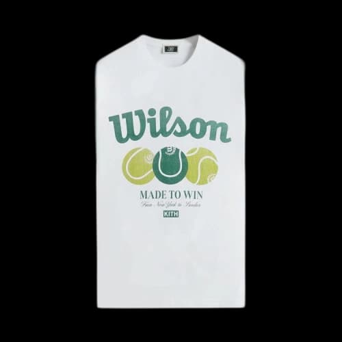 Kith x Wilson Made To Win Vintage Tee 'White'