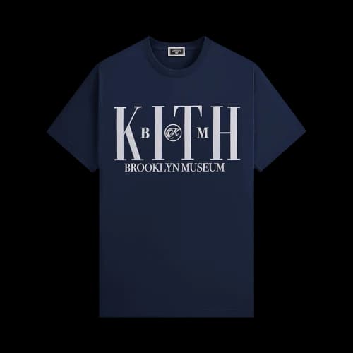 Kith For The Brooklyn Museum Serif Tee 'Nocturnal'
