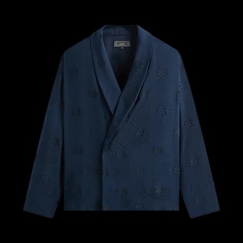 Kith Long-Sleeve Thompson Crossover Shirt 'Nocturnal'