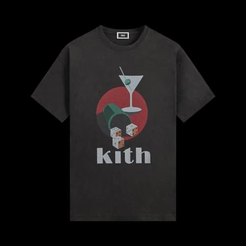 Kith High Roller Vintage Tee Black
