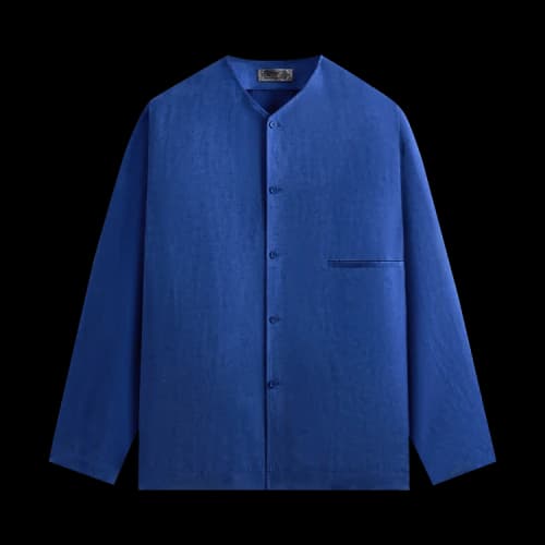 Kith Cupro Linen Caelen Shirt 'Current'
