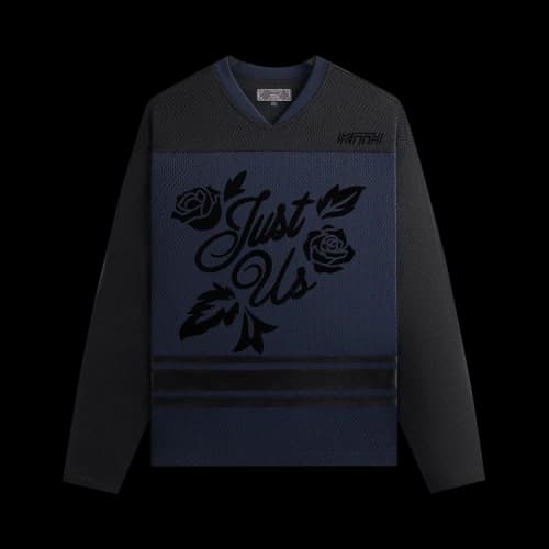 Kith Malik Long-Sleeve Mesh Jersey 'Nocturnal'