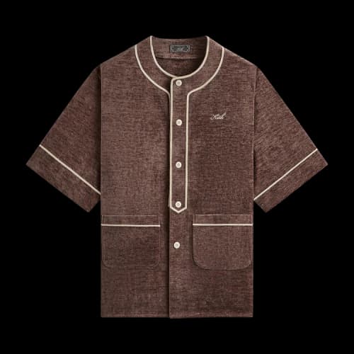 Kith Chenille Willis Baseball Shirt 'Poise'