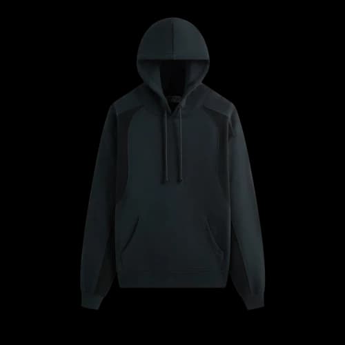 Kith Curved Panel Terry Nelson Hoodie 'Black'