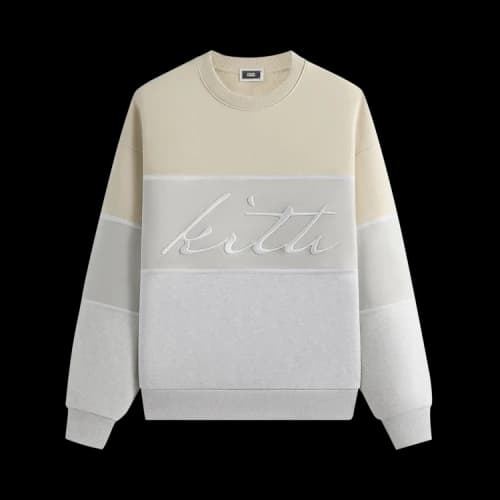 Kith Nelson Panelled Crewneck 'Veil'
