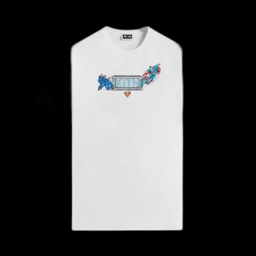 Kith x Superman Booth Vintage Tee 'White'