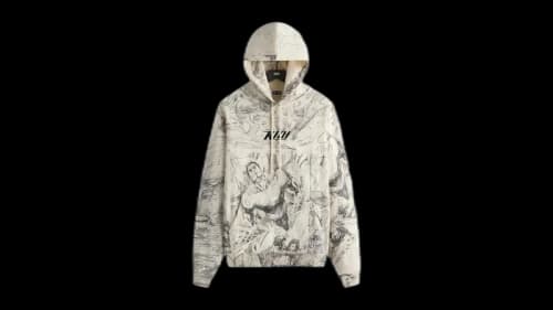 Kith x Superman Sketch Nelson Hoodie Sandrift