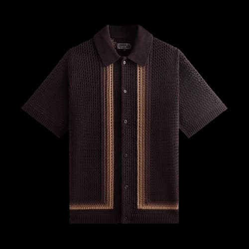 Kith Thompson Crochet Buttondown 'Kindling'