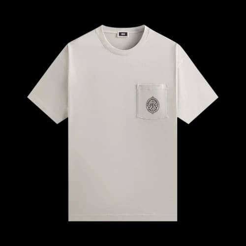 Kith Queens Crest Tee 'Chalk'