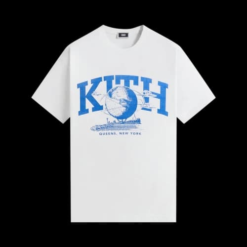 Kith & Kin Queens Unisphere Vintage Tee 'White'