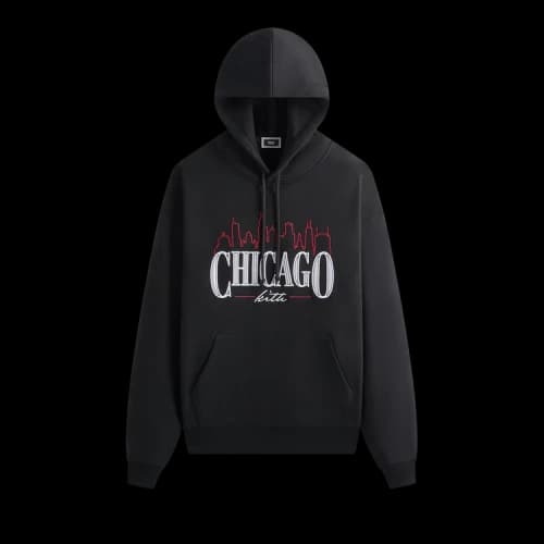 Kith Chicago Nelson Hoodie 'Black'