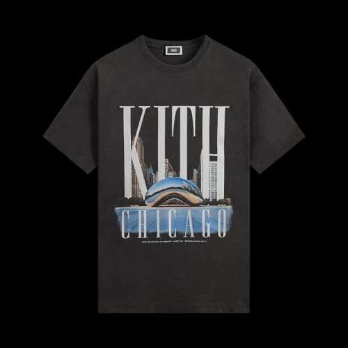 Kith Millennium Park Vintage Tee 'Black'