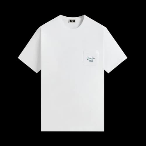 Kith For Bob Ross Artist Bio Vintage Pocket Tee 'White'