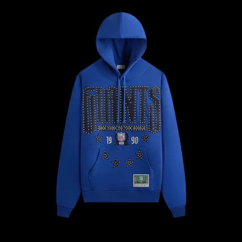 Kith For The NFL New York Giants Stars Vintage Hoodie 'Current'
