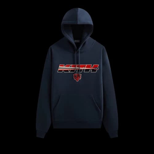 Kith For The NFL Chicago Bears Vintage Nelson Hoodie 'Nocturnal'