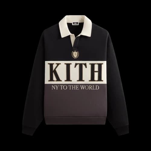 Kith Nelson Rugby Pullover 'Black'