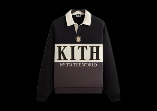 Kith Nelson Rugby Pullover Black